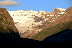 13 Sunrise On Fairview Mountain, Mount Victoria, Collier Peak, Popes Peak From Hill At Lake Louise Village.jpg